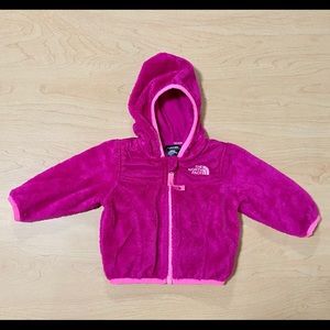 Hot pink infant 3-6 month sweater. Gently used lots of life left! No defects.